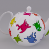 Teapot Cats Design by Tealery